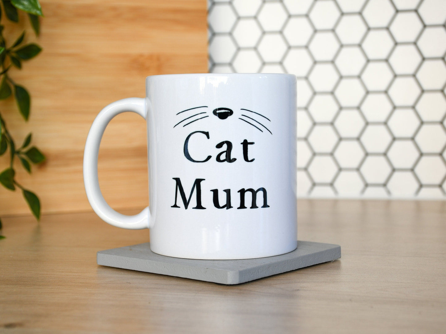 Cat Mum Mug, Cat Mom Mug, Birthday Gift, Gift from the cat, Mothers Day, Cat Lady, Cat Dad, pet parents