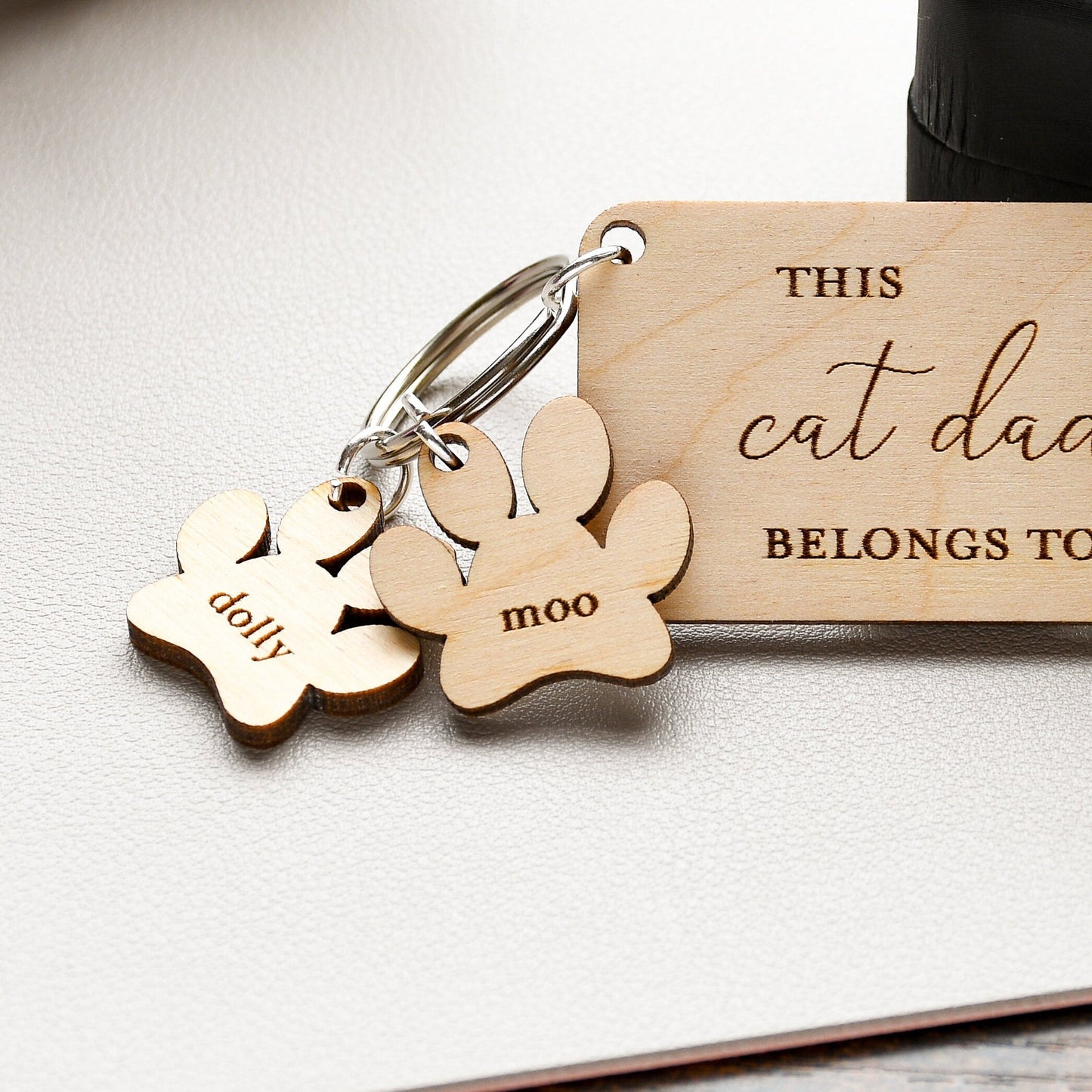 Additional Charm for Cat Dad/Cat Mum Keyrings - CHARMS ONLY